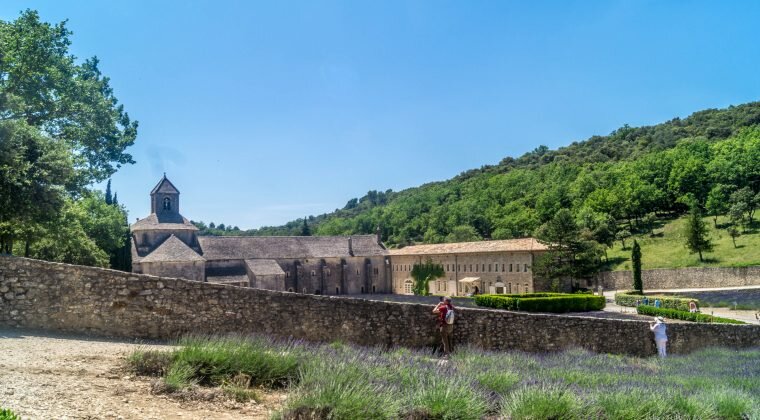 Abbaya de Senanque francja prowansja